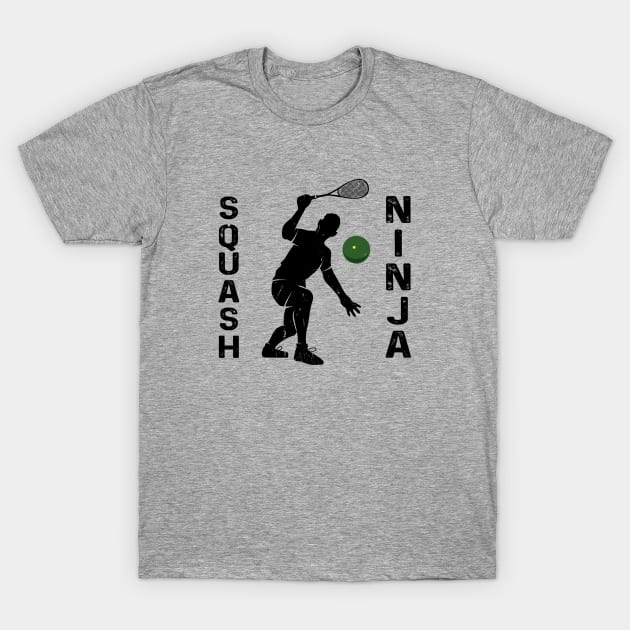 Squash Ninja T-Shirt by atomguy